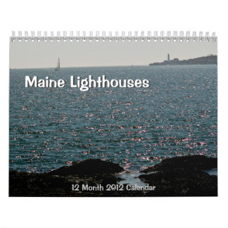 Maine 2012 Lighthouse Calendar