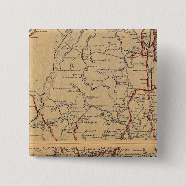 Maine 6 15 cm square badge (Front)