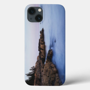 Maine, Acadia National Park, Moonset iPhone 13 Case