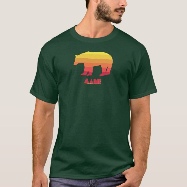 Maine Bear T-Shirt (Front)