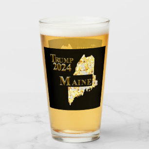 MAINE BEER GLASS