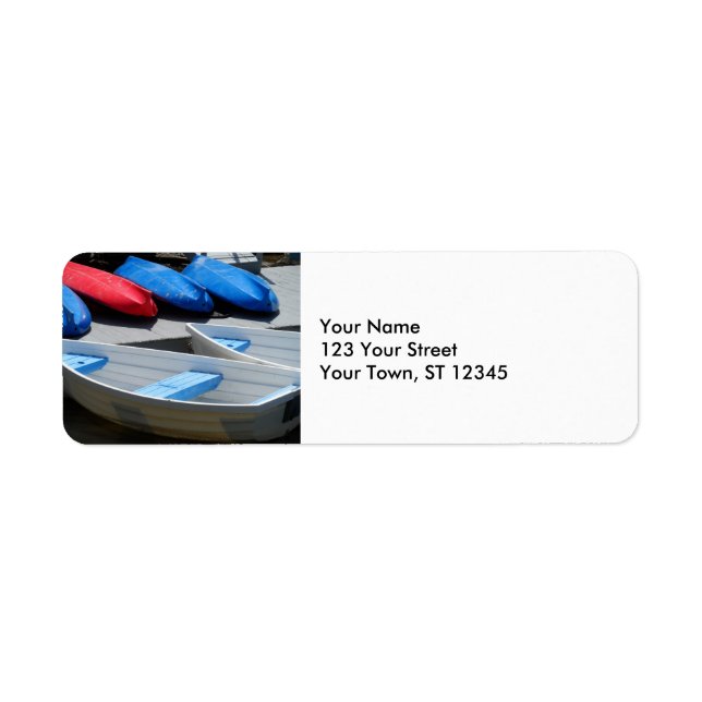 Maine Boats Return Address Label (Front)