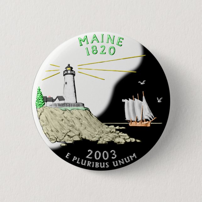 Maine Button (Front)