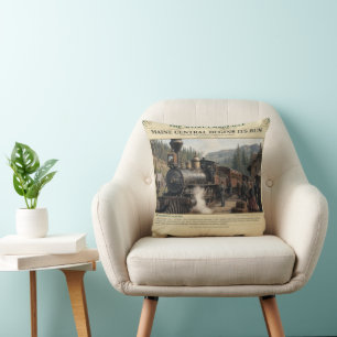 Maine Central Begins Its Run   1862   Cushion