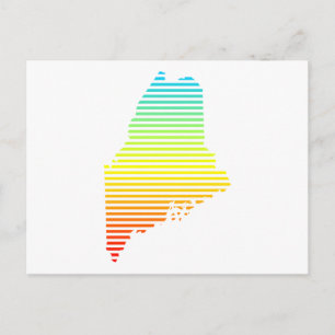 maine chill fade postcard