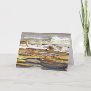 Maine Coast Beach Card