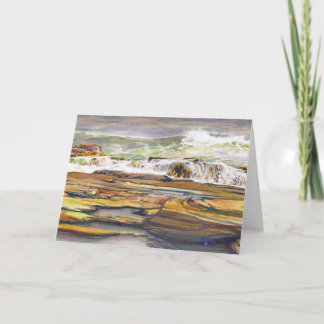 Maine Coast Beach Card