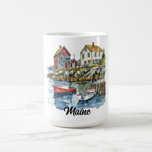 Maine coast coffee mug (Center)
