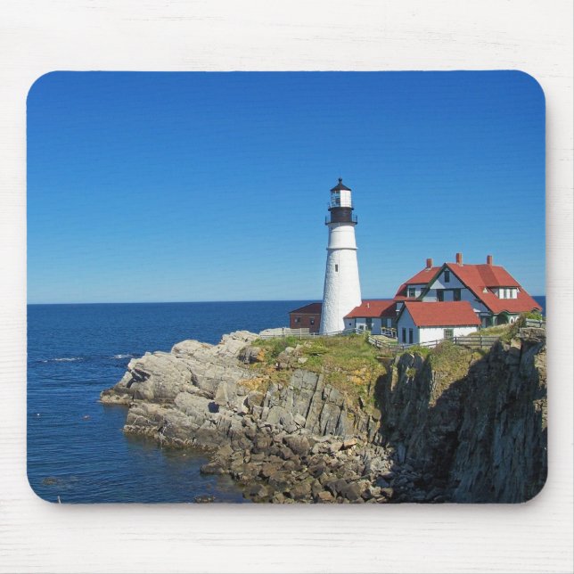 Maine Coastal Lighthouse Mouse Pad (Front)