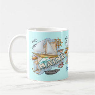 Maine Coffee Mug