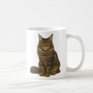 Maine Coon Brown Blotched Tabby Mug