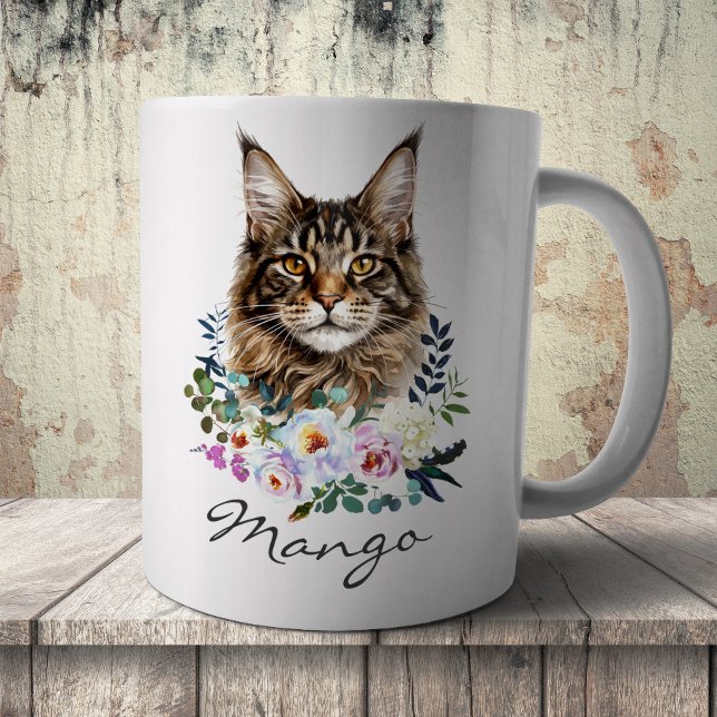 Maine Coon Cat Coffee Mug (Creator Uploaded)