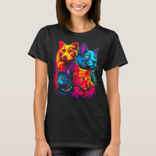 Maine Coon Cat Family T-Shirt