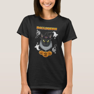 Maine Coon Cat I Happy Halloween T-Shirt