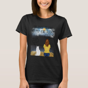 Maine Coon Cat I'm OLY Talking to My Cat Today Cat T-Shirt