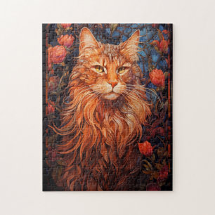 Maine Coon cat Jigsaw Puzzle