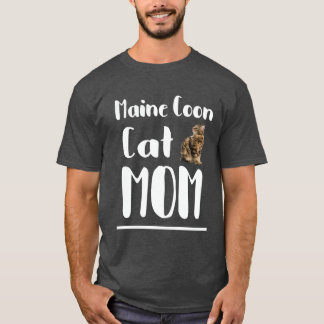 Maine Coon Cat Mom T-Shirt
