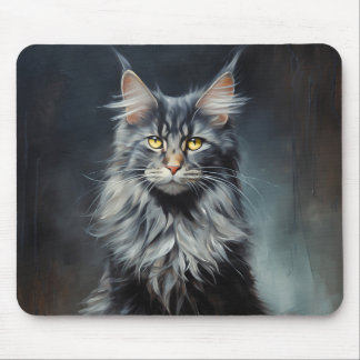 Maine Coon cat Mouse Pad
