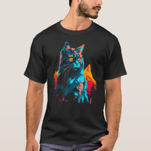 Maine Coon Cat Nature T-Shirt