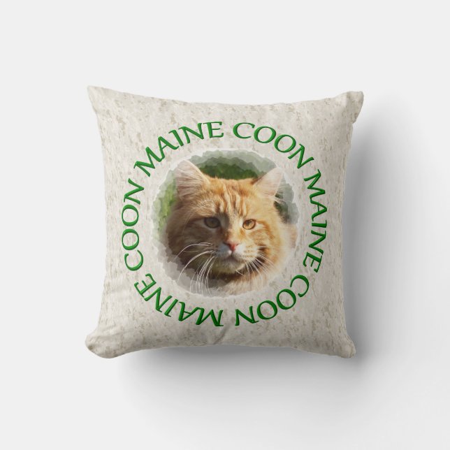 maine coon cushion (Front)