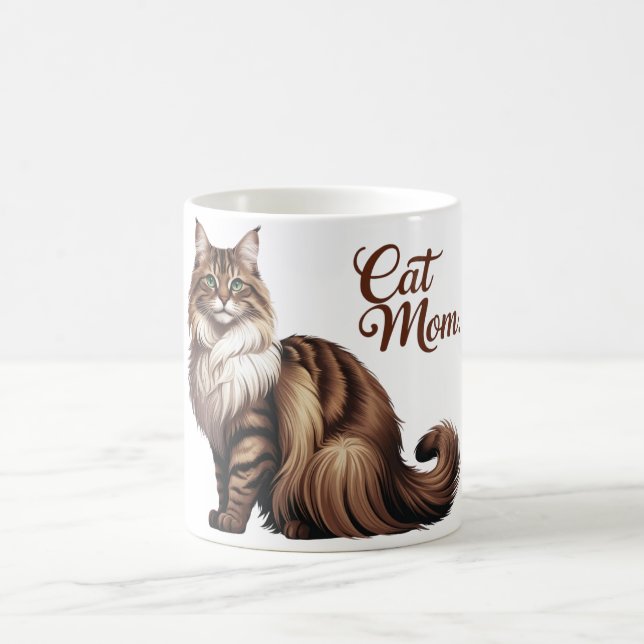 Maine Coon Empire Cat Mum Mug I (Center)