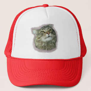 Maine Coon kitty Trucker Hat