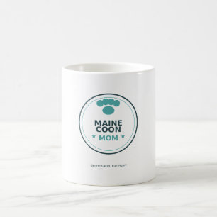 Maine Coon Mum — Gentle Giant, Full Heart Coffee Mug