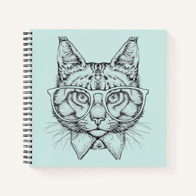 Maine Coon Portrait Notebook (Front)
