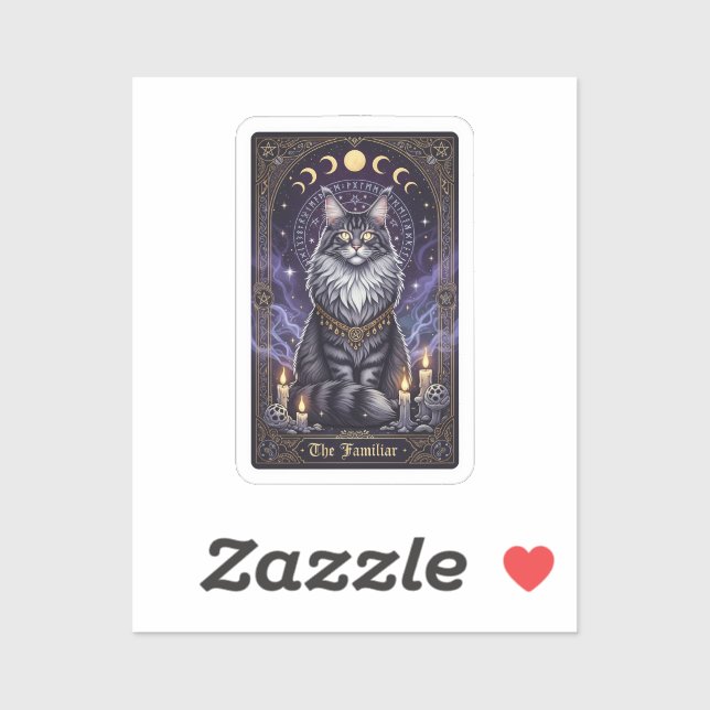 Maine Coon Tarot – The Familiar Halloween (Sheet)
