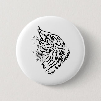 Maine Coon Tycoon 6 Cm Round Badge