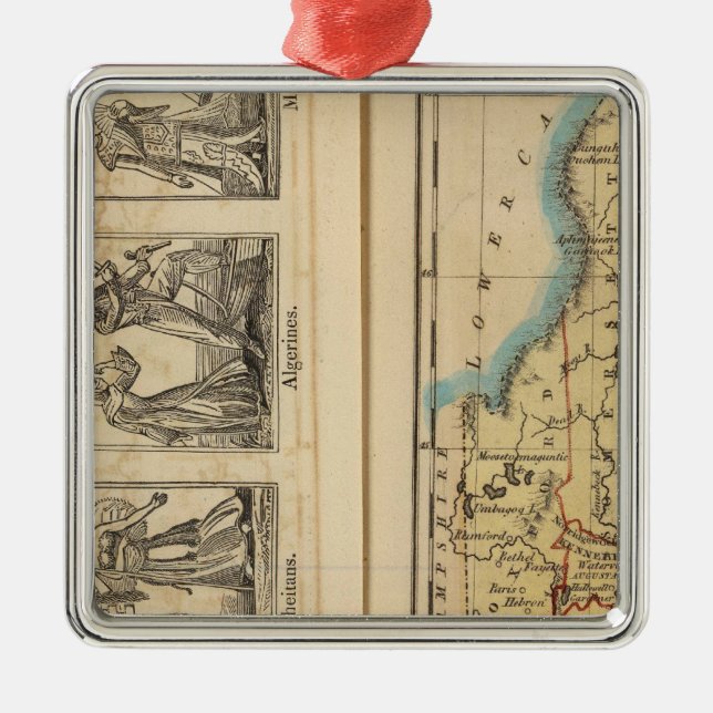 Maine Costumes Metal Tree Decoration (Front)