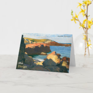 Maine Forever Bicentennial Stamp Greeting Card