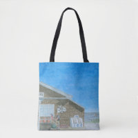 Maine General Store Watercolor