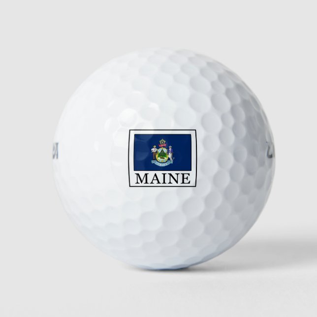 Maine Golf Balls (Front)