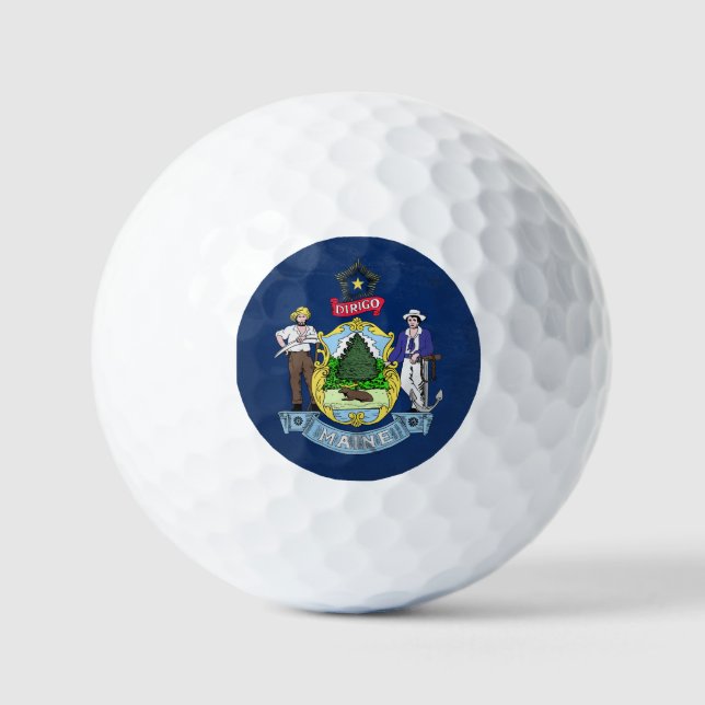 Maine Golf Balls (Front)