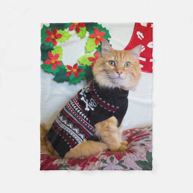 Maine Guy I Fleece Blanket (Front)