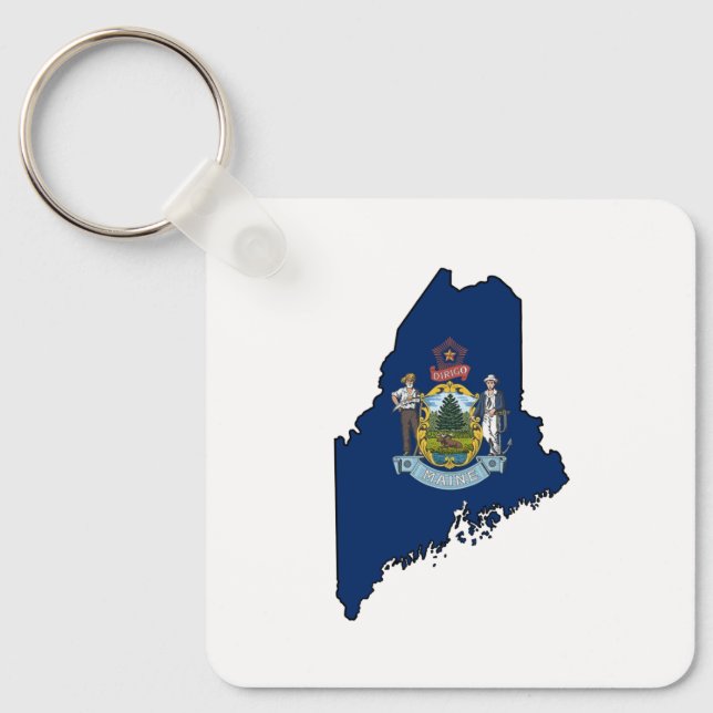 Maine Key Ring (Front)