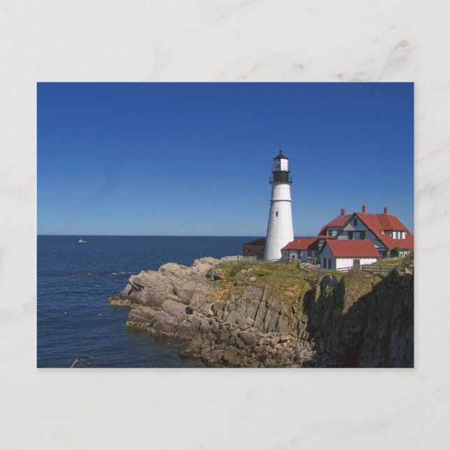 Maine Lighthouse 8 Postcard (Front)
