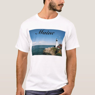 Maine Lighthouse at Portland Head T-Shirt
