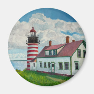 Maine Lighthouse Magnet
