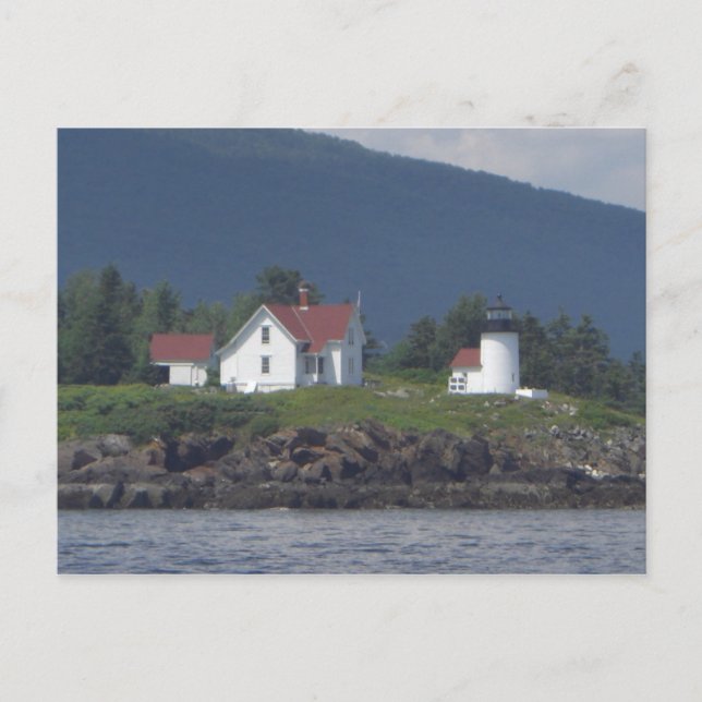 Maine Lighthouse Postcard (Front)