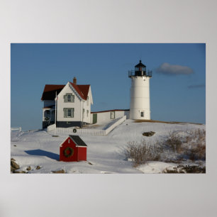 Maine Lighthouse Poster