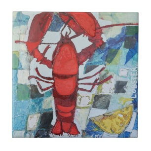 Maine Lobster Ceramic Tile