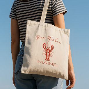 Maine Lobster Fisherman Aesthetic Tote Bag
