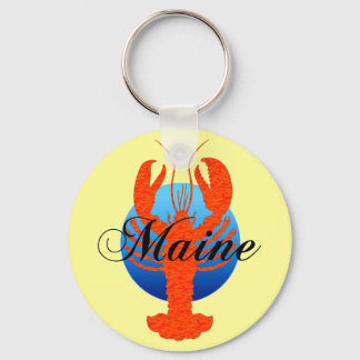 Maine lobster key ring