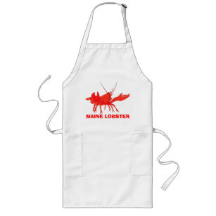Maine Lobster Personalise Long Apron