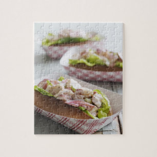 Maine Lobster Roll Jigsaw Puzzle