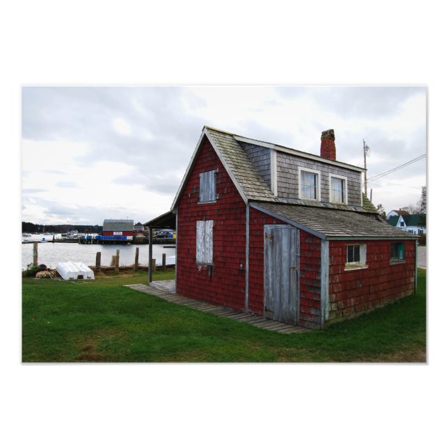Maine Lobster Shack 19x13 Photo Print (Front)