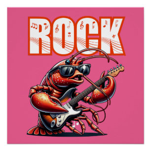Maine Lobster Shirt Seafood Lover Gift Crawfis Poster