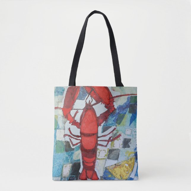 Maine Lobster Tote Bag (Front)